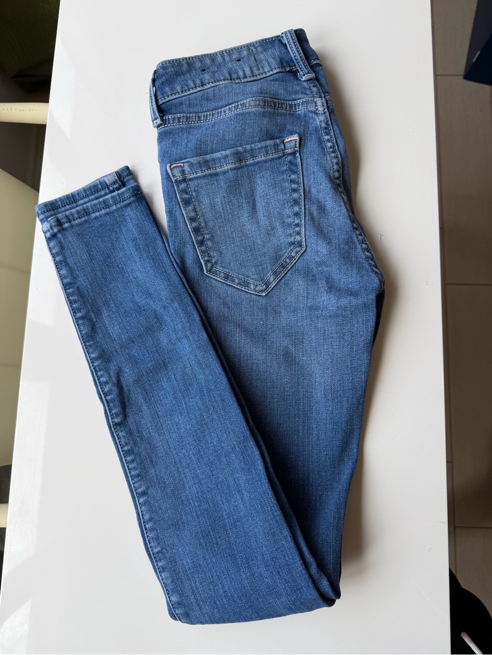 Hollister Medium Blue Skinny Jeans